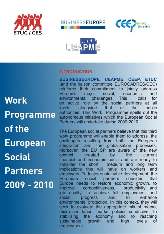 3rd Work Programme